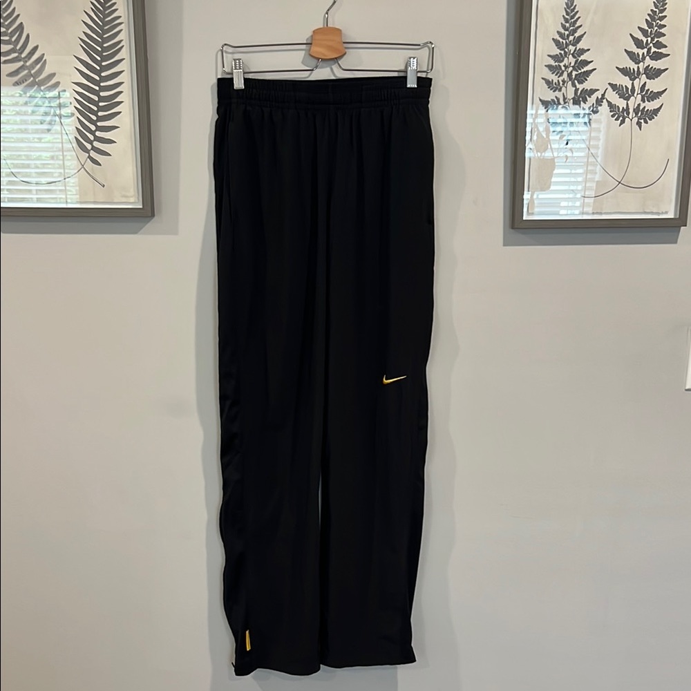 Nike Black Track Pants with Elastic Waistband